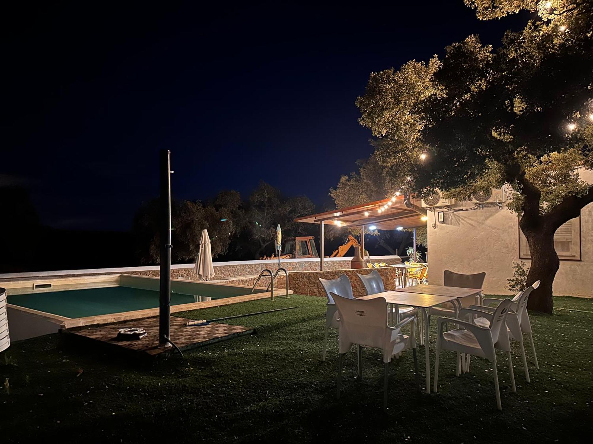 Casa Rural Quejigo Con Piscina Santa Olalla del Cala Exterior foto